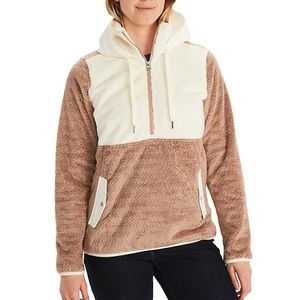 Marmot Women's Homestead Pullover Sea Salt / Papyrus Size Large